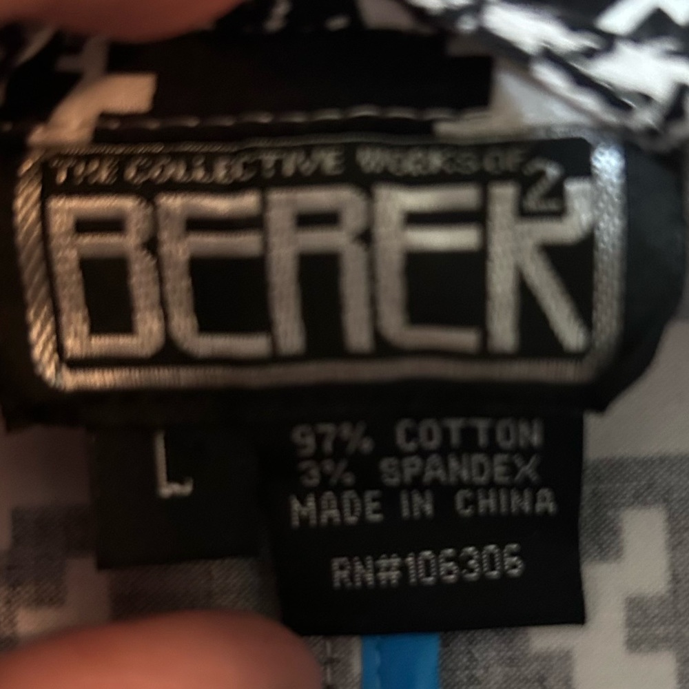 Berek Houndstooth Jacket Blazer Euc - image 2